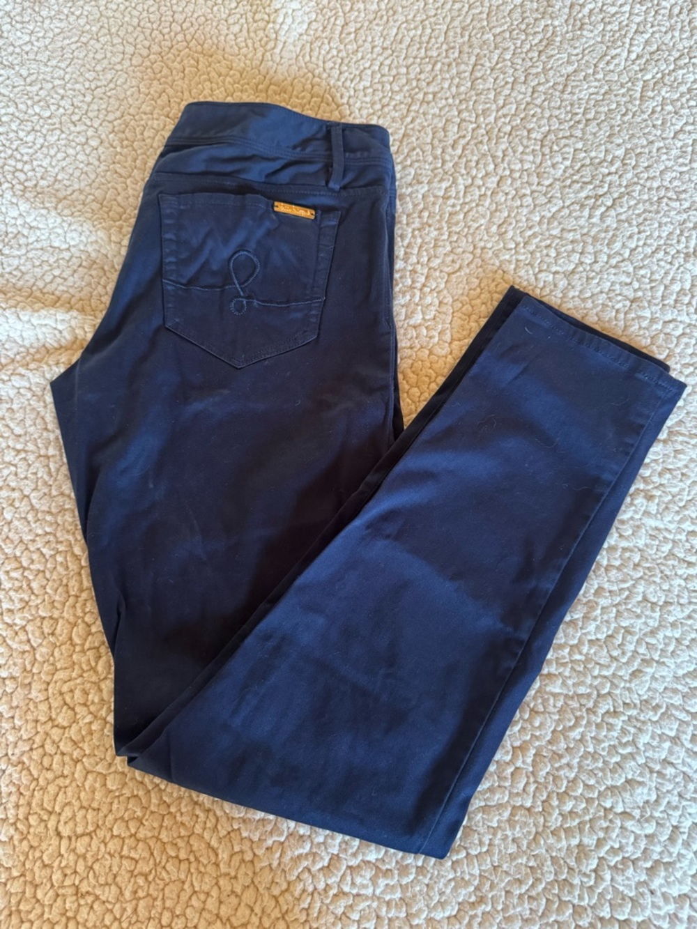Lilly Pulitzer Worth Skinny Navy Pants Size 8
